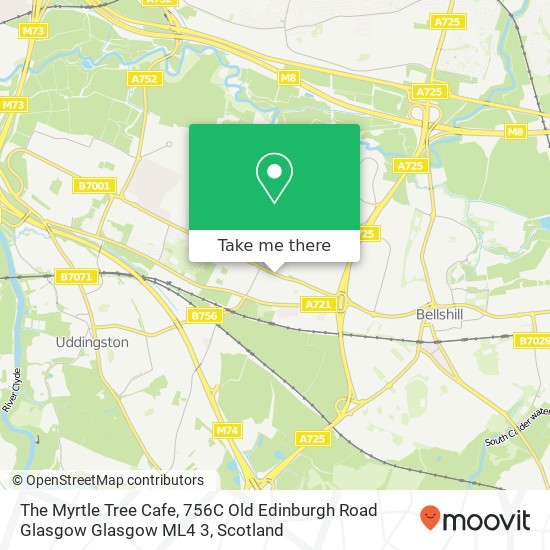 The Myrtle Tree Cafe, 756C Old Edinburgh Road Glasgow Glasgow ML4 3 map