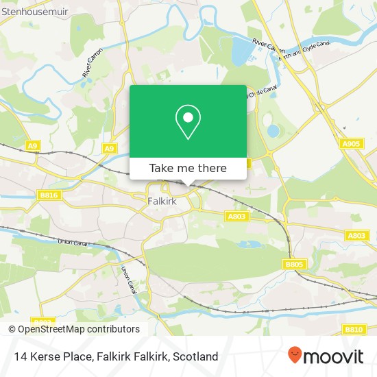 14 Kerse Place, Falkirk Falkirk map
