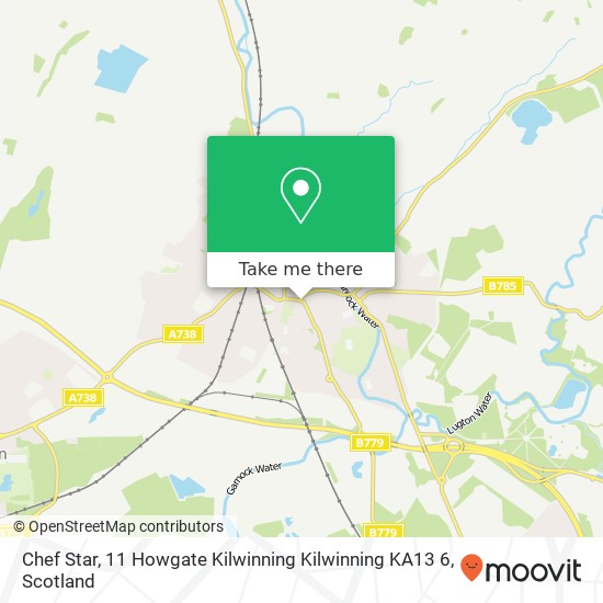 Chef Star, 11 Howgate Kilwinning Kilwinning KA13 6 map