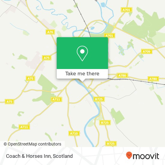 Coach & Horses Inn map