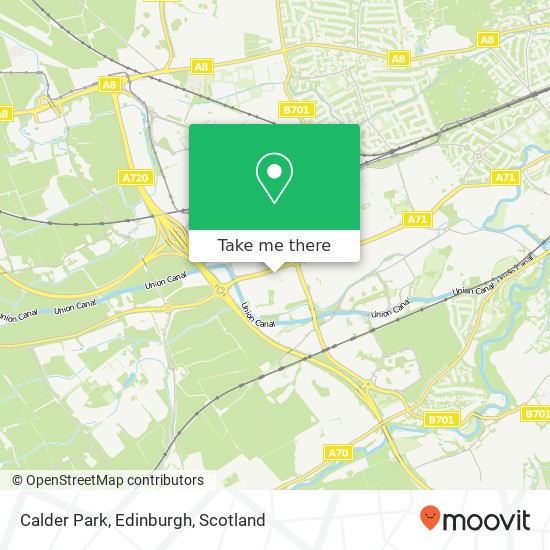 Calder Park, Edinburgh map