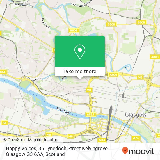 Happy Voices, 35 Lynedoch Street Kelvingrove Glasgow G3 6AA map
