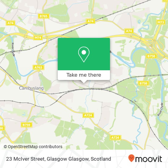 23 McIver Street, Glasgow Glasgow map