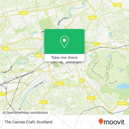 The Canvas Craft map