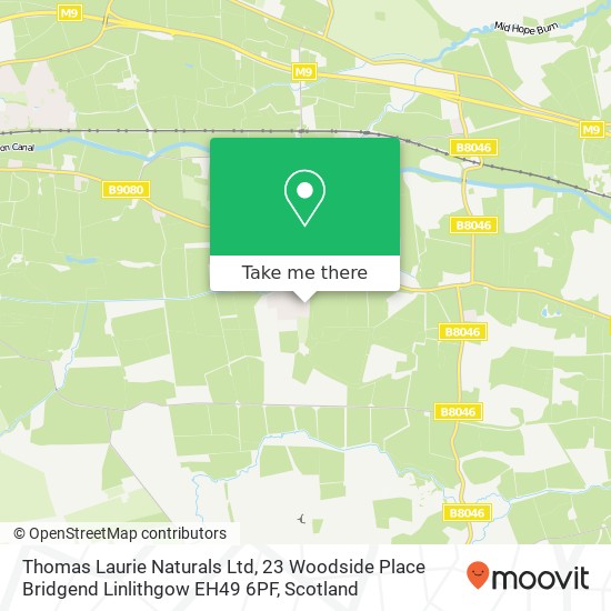 Thomas Laurie Naturals Ltd, 23 Woodside Place Bridgend Linlithgow EH49 6PF map