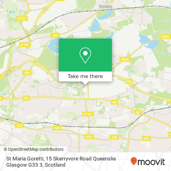 St Maria Goretti, 15 Skerryvore Road Queenslie Glasgow G33 3 map