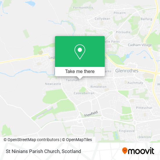 St Ninians Parish Church map