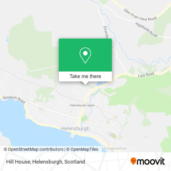 Hill House, Helensburgh map