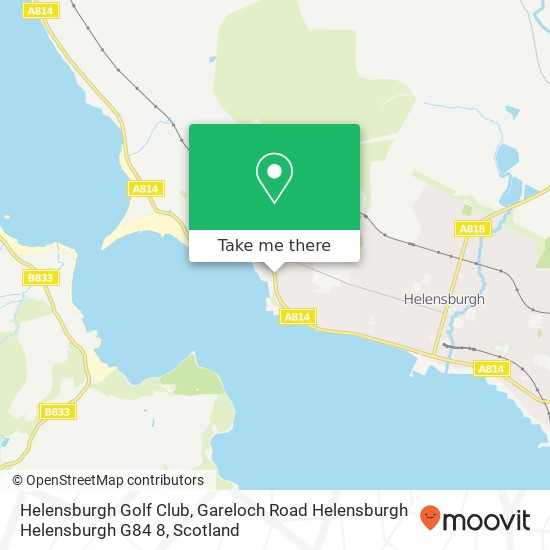 Helensburgh Golf Club, Gareloch Road Helensburgh Helensburgh G84 8 map