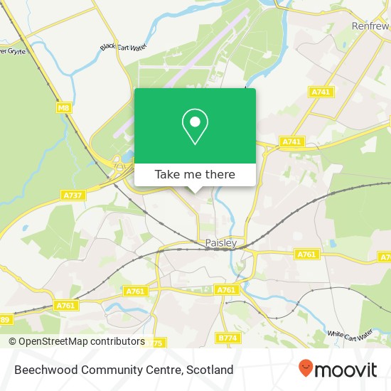 Beechwood Community Centre map