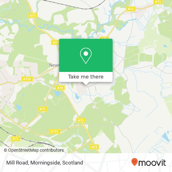 Mill Road, Morningside map