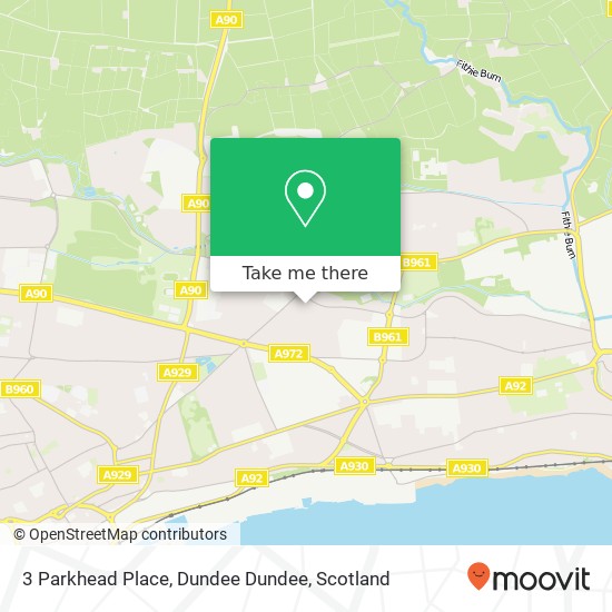 3 Parkhead Place, Dundee Dundee map