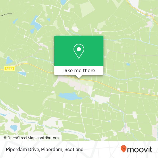 Piperdam Drive, Piperdam map