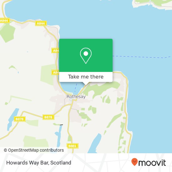Howards Way Bar map
