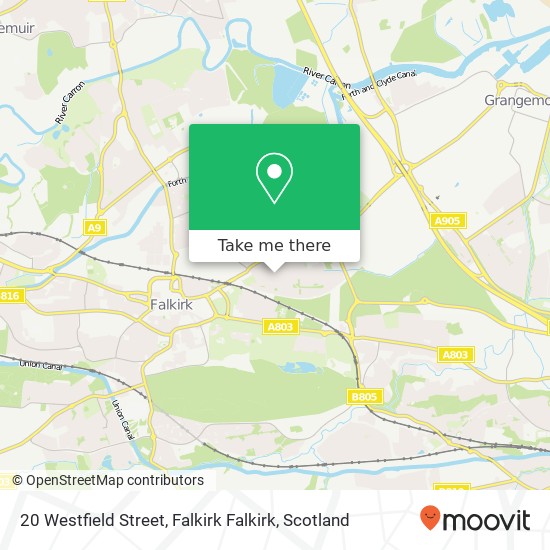 20 Westfield Street, Falkirk Falkirk map