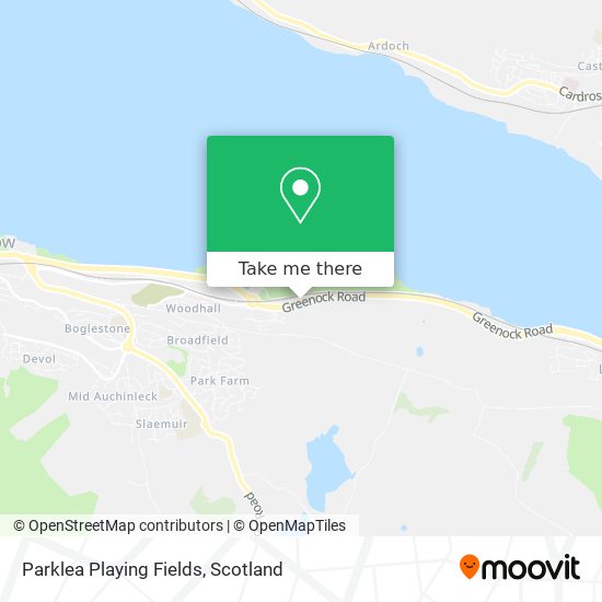 Parklea Playing Fields map