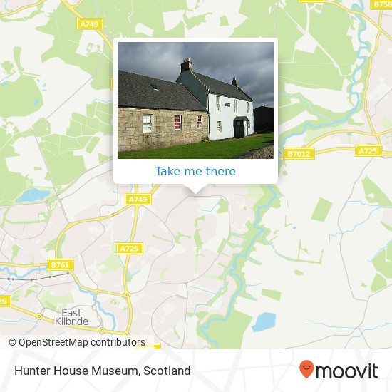 Hunter House Museum map