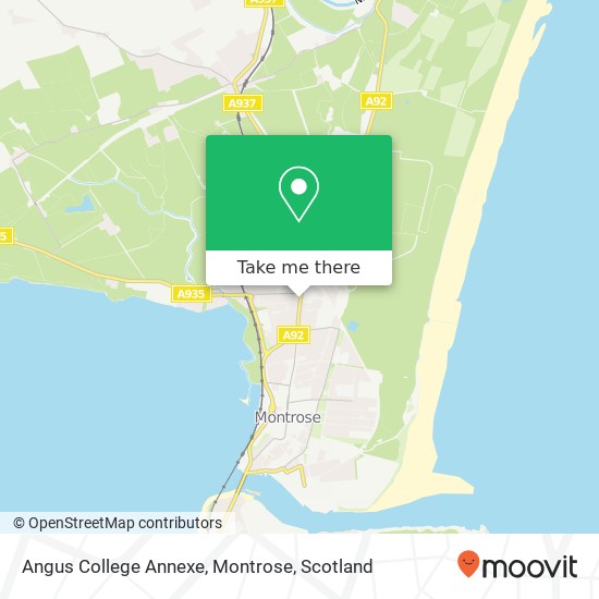Angus College Annexe, Montrose map