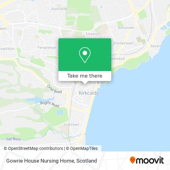 Gowrie House Nursing Home map