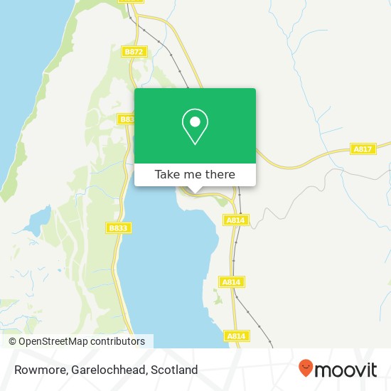 Rowmore, Garelochhead map