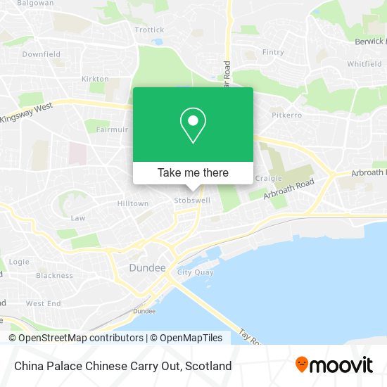 China Palace Chinese Carry Out map
