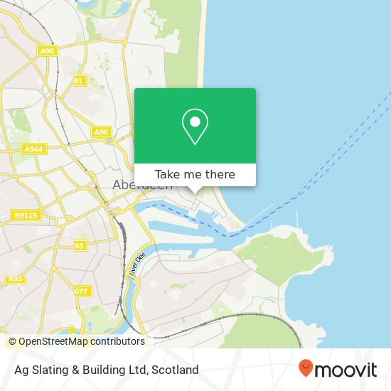 Ag Slating & Building Ltd map