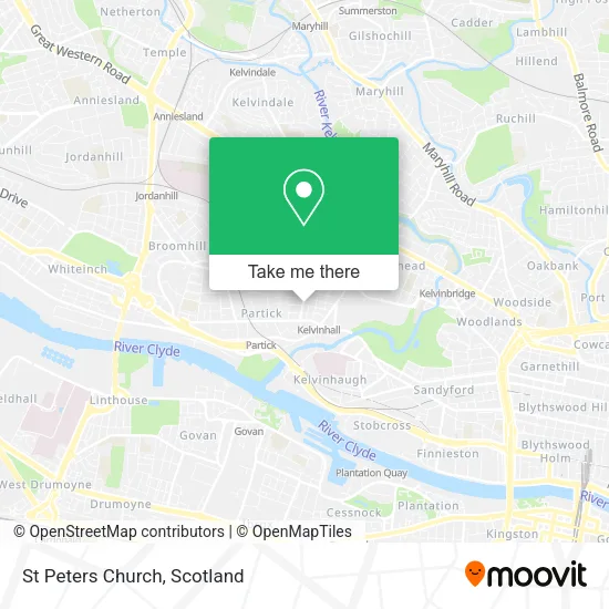 St Peters Church map