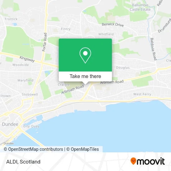 ALDI map