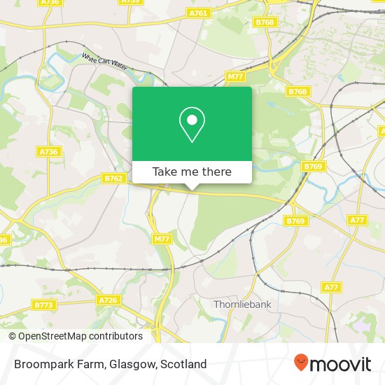 Broompark Farm, Glasgow map