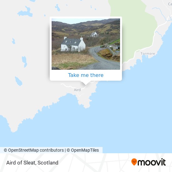 Aird of Sleat map