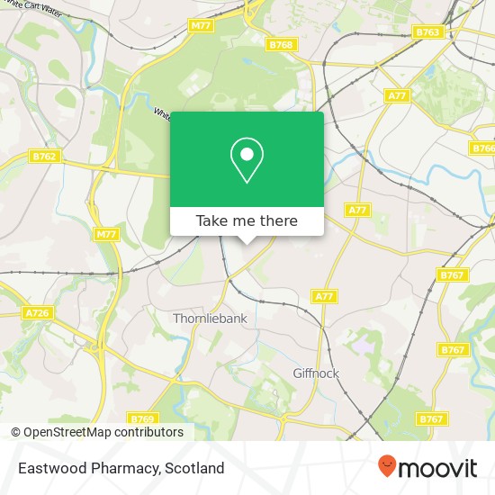 Eastwood Pharmacy map