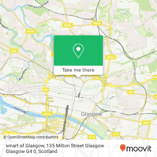smart of Glasgow, 135 Milton Street Glasgow Glasgow G4 0 map