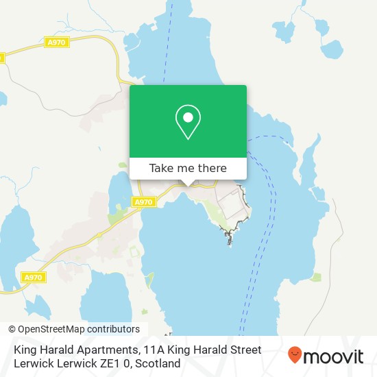 King Harald Apartments, 11A King Harald Street Lerwick Lerwick ZE1 0 map