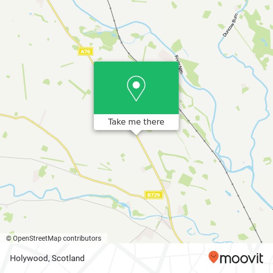 Holywood map