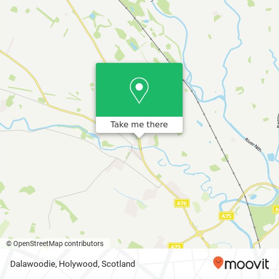 Dalawoodie, Holywood map