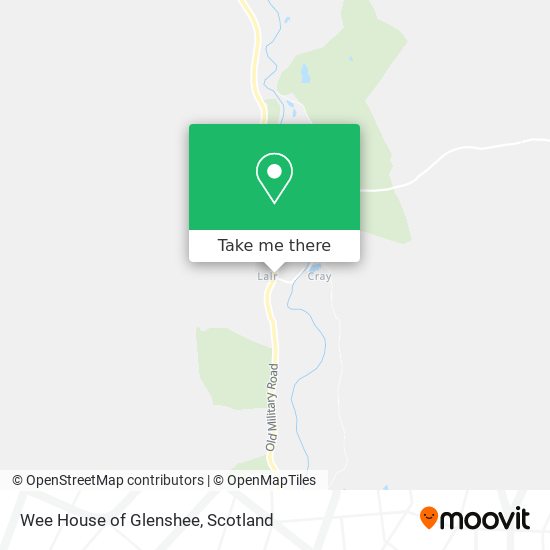 Wee House of Glenshee map