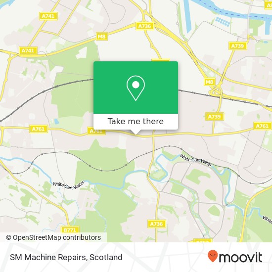 SM Machine Repairs map