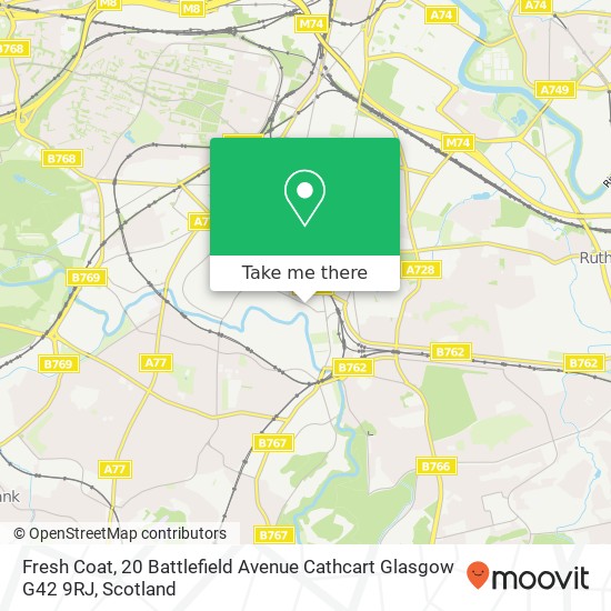 Fresh Coat, 20 Battlefield Avenue Cathcart Glasgow G42 9RJ map