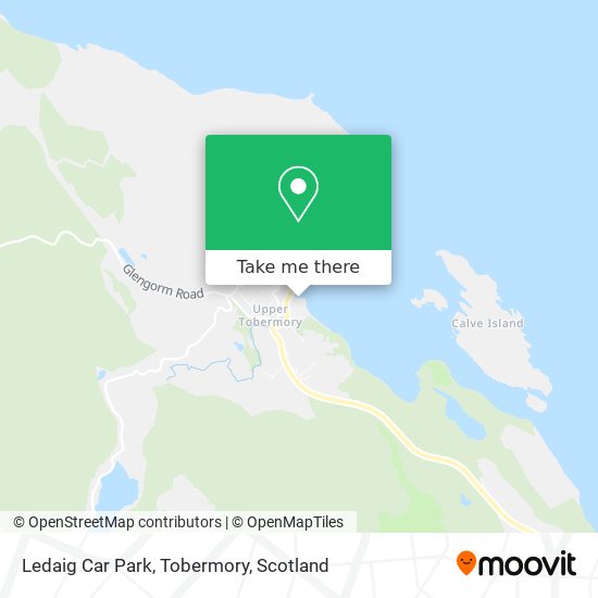 Ledaig Car Park, Tobermory map