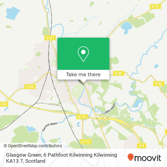 Glasgow Green, 6 Pathfoot Kilwinning Kilwinning KA13 7 map