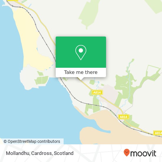 Mollandhu, Cardross map