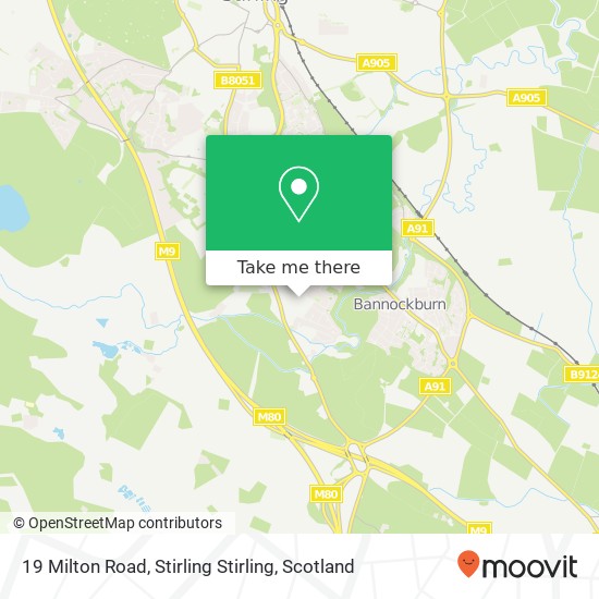 19 Milton Road, Stirling Stirling map