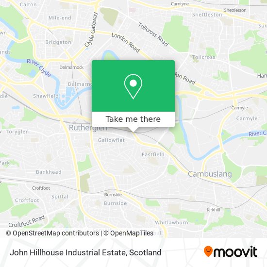 John Hillhouse Industrial Estate map