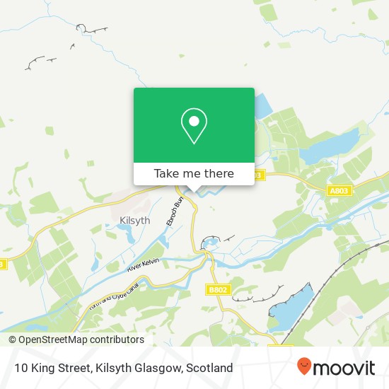 10 King Street, Kilsyth Glasgow map