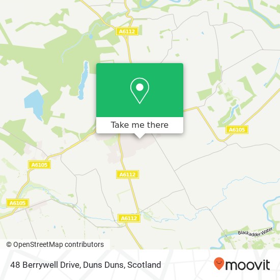 48 Berrywell Drive, Duns Duns map