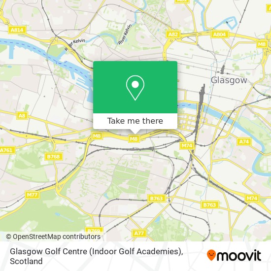 Glasgow Golf Centre (Indoor Golf Academies) map