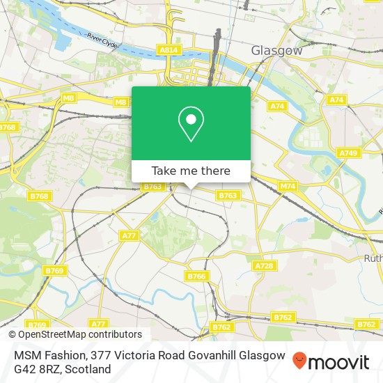 MSM Fashion, 377 Victoria Road Govanhill Glasgow G42 8RZ map