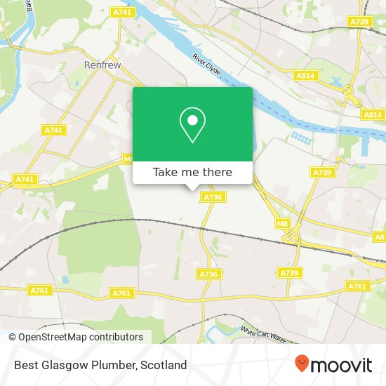 Best Glasgow Plumber map