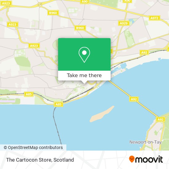 The Cartocon Store map