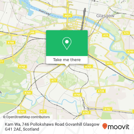 Kam Wa, 746 Pollokshaws Road Govanhill Glasgow G41 2AE map